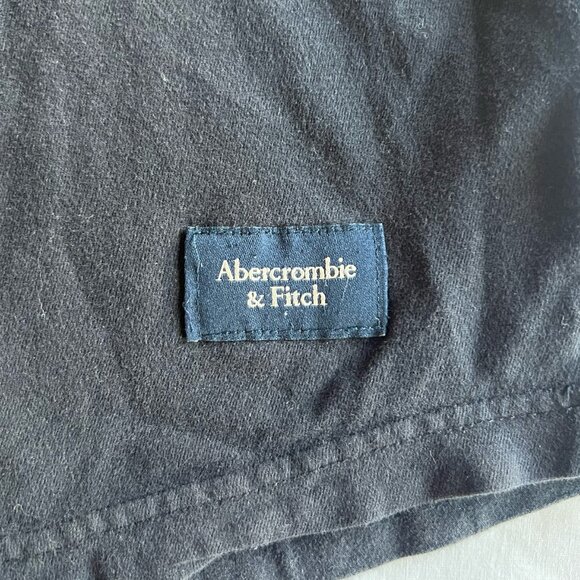 Abercrombie & Fitch Men’s X-Large Black Relaxed Fit Soft A&F Tee - Picture 3 of 5